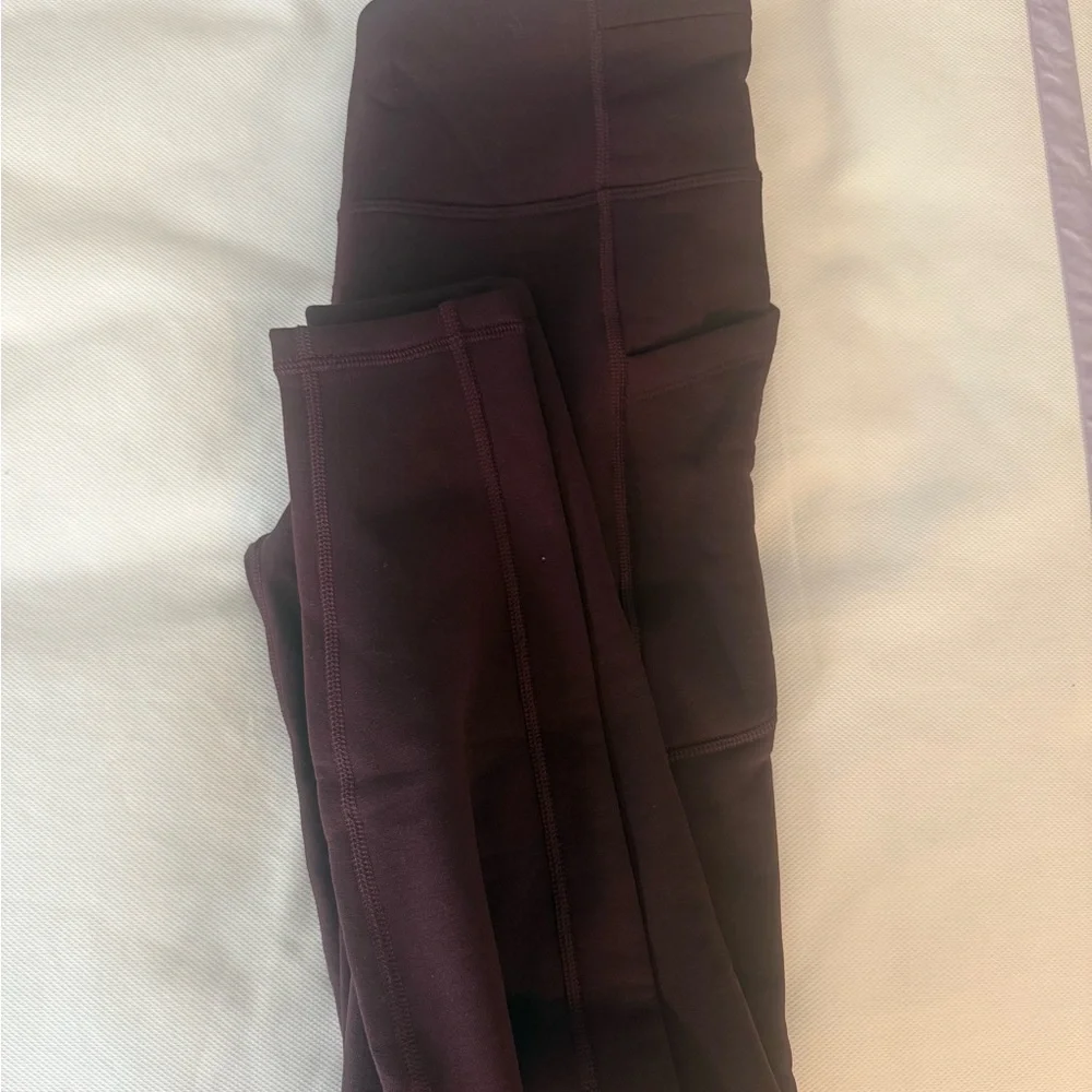 Athleta Cabernet altitude polartec leggings - Picture 3 of 9